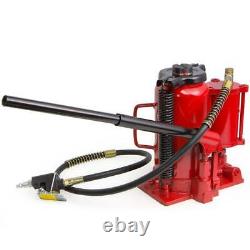 Air Hydraulic Bottle Jack 20-Ton 40000 Lbs Heavy Duty Manual Lifts Auto Truck