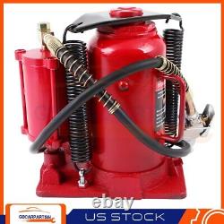 Air Hydraulic Bottle Jack 20 Ton (40,000 lb) Capacity Heavy Duty Manual Auto