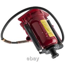 Air Hydraulic Bottle Jack 20 Ton Heavy Duty Manual Auto Truck Repair Tool Kit