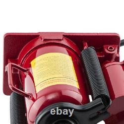 Air Hydraulic Bottle Jack 20 Ton Heavy Duty Manual Auto Truck Repair Tool Kit