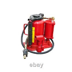 Air Hydraulic Bottle Jack 20 Ton Manual 44000lb Heavy Duty Auto Truck RV Repair