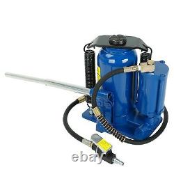 Air Hydraulic Bottle Jack 20 Ton Manual 44092lb Heavy Duty Auto Truck RV Repair