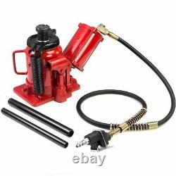 Air Hydraulic Bottle Jack 20 Ton Manual 44092lb Heavy Duty Auto Truck RV Repair