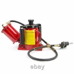 Air Hydraulic Bottle Jack 20 Ton Manual 44092lb Heavy Duty Auto Truck RV Repair