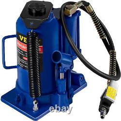 Air Hydraulic Bottle Jack 20 Ton Manual 44092lb Heavy Duty Auto Truck RV Repair