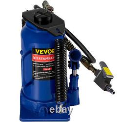 Air Hydraulic Bottle Jack 20 Ton Manual 44092lb Heavy Duty Auto Truck RV Repair