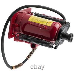 Air Hydraulic Bottle Jack 20 Ton with Manual Pump Heavy Duty Car Truck Repair Lift