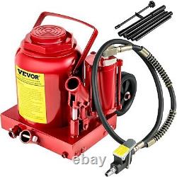 Air Hydraulic Bottle Jack 50 Ton Manual 110200lbs Heavy Duty Auto Truck Rv