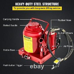 Air Hydraulic Bottle Jack 50 Ton Manual 110200lbs Heavy Duty Auto Truck Rv