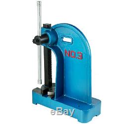 Arbor Press 3 Ton Manual Heavy Duty Press Machine Cast Iron Assembly