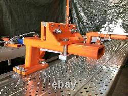 Auto Body Frame Machine 10 Ton Car Bench European Style Bench Rack 18 Feet