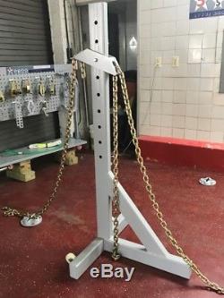 Auto Body Frame Machine Floor Rack System Complete 10 TON Puller FREE TOOLS