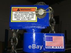 Auto Body Hydraulic Pulling Post USA Made 10 Ton 10 Inch Stroke Best U Can Buy