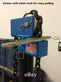 Auto Body Hydraulic Pulling Post USA Made 10 Ton 10 Inch Stroke Best U Can Buy