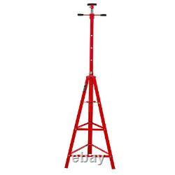 Auto Shop Steel Under Hoist Mount Tripod Stand 2 Ton Heavy Duty Red Adjustment