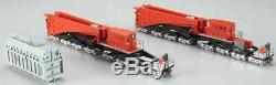 BACHMANN 80503 HO SCALE Spectrum 380-Ton Schnabel 16-Truck Heavy-Duty Car