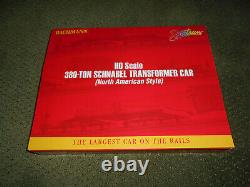 BACHMANN 80503 HO SCALE Spectrum 380-Ton Schnabel 16-Truck Heavy-Duty Car MIB