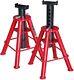 Big Red 10 Ton (20,000 Lb) Capacity Heavy Duty Steel Jack Stands, 2 Pack