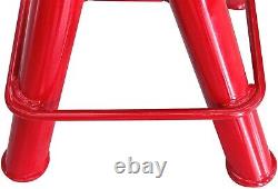 BIG RED 10 Ton (20,000 lb) Capacity Heavy Duty Steel Jack Stands, 2 Pack