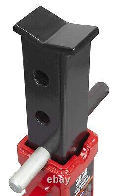 BIG RED 22 Ton Capacity Heavy Duty Steel Jack Stands, 2 Pack