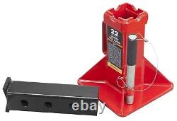 BIG RED 22 Ton Capacity Heavy Duty Steel Jack Stands, 2 Pack