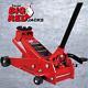 Big Red 3.5 Ton Torin Pro Series Floor Jack, Heavy Duty Car Lift With Foot Pedal