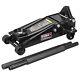 Big Red Hydraulic Heavy Duty Steel Service/floor Jack, 3 Ton (6,000 Lb), Black