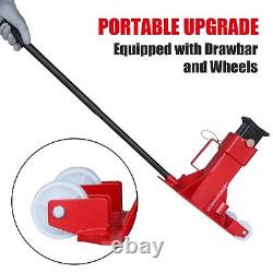 BIG RED Torin 12 Ton (24,000 lb) Capacity Heavy Duty Jack Stands Pin Style Red