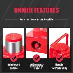 Big Red 50 Ton Torin Stubby Low Profile Heavy Duty Welded Bottle Jack. T95007