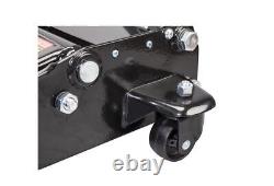 Black Jack 3 Ton Dual Piston Heavy Duty Steel Heavy Duty Floor Jack 5-18 in Lift