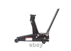 Black Jack 3 Ton Dual Piston Heavy Duty Steel Heavy Duty Floor Jack 5-18 in Lift