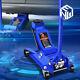 Blue 4 Ton 8000 Lb 4.5- 20 Low Profile Heavy Duty Garage Hydraulic Floor Jack