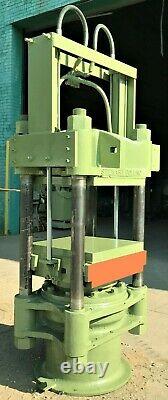 Bolling 250 Ton Heavy Duty 4 Post Hydraulic Platen Press