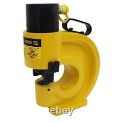 CH-70 Hydraulic Punch Tool Sheet Metal Heavy Duty Punch Press Four Dies 35 Ton