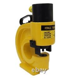 CH-70 Hydraulic Punch Tool Sheet Metal Heavy Duty Punch Press Four Dies 35 Ton