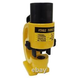 CH-70 Hydraulic Punch Tool Sheet Metal Heavy Duty Punch Press Four Dies 35 Ton
