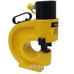 CH-70 Hydraulic Punch Tool Sheet Metal Heavy Duty Punch Press Four Dies 35 Ton