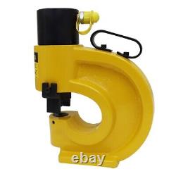 CH-70 Hydraulic Punch Tool Sheet Metal Heavy Duty Punch Press Four Dies 35 Ton