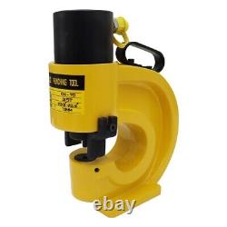 CH-70 Hydraulic Punch Tool Sheet Metal Heavy Duty Punch Press Four Dies 35 Ton