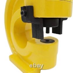 CH-70 Hydraulic Punch Tool Sheet Metal Heavy Duty Punch Press Four Dies 35 Ton