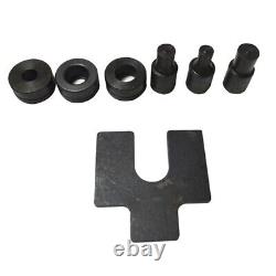 CH-70 Hydraulic Punch Tool Sheet Metal Heavy Duty Punch Press Four Dies 35 Ton