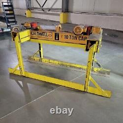 Caldwell 10 Ton Heavy Duty Sheet Lifter 60MS-10-48 Electric