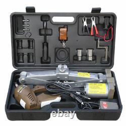 Car Jack Lift 5Ton Electric Scissor Floor Jack Impact Wrench Tire Kit with battery