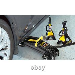 Car Trolley Jack With Jack Stands And Carrying Case Heavy Duty Car SUV 2.25 TON