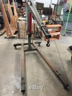 Carolina Tools Heavy Duty Engine Lift / Hoist Two (2) Ton