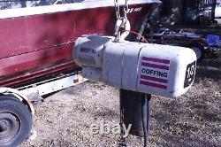 Coffing 1/2 Ton Electric Chain Hoist Heavy Duty Lifting Equipment 230/220v