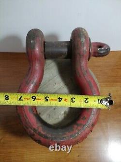 Crosby 45 Ton 1 1/2 Screw Pin Bolt Shackle Clevis Heavy Duty Towing Rigging