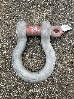 Crosby 55 Ton- Screw Pin Shackle Lifting, Rigging 2-1/2 Heavy Duty Industrial