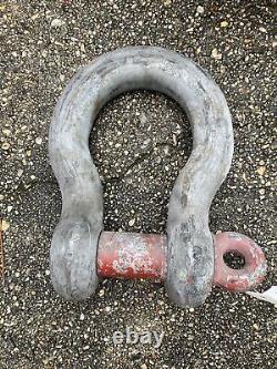 Crosby 55 Ton- Screw Pin Shackle Lifting, Rigging 2-1/2 Heavy Duty Industrial