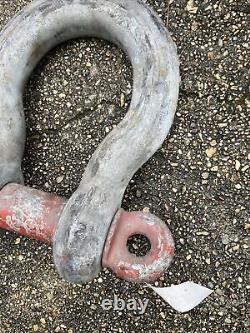 Crosby 55 Ton- Screw Pin Shackle Lifting, Rigging 2-1/2 Heavy Duty Industrial